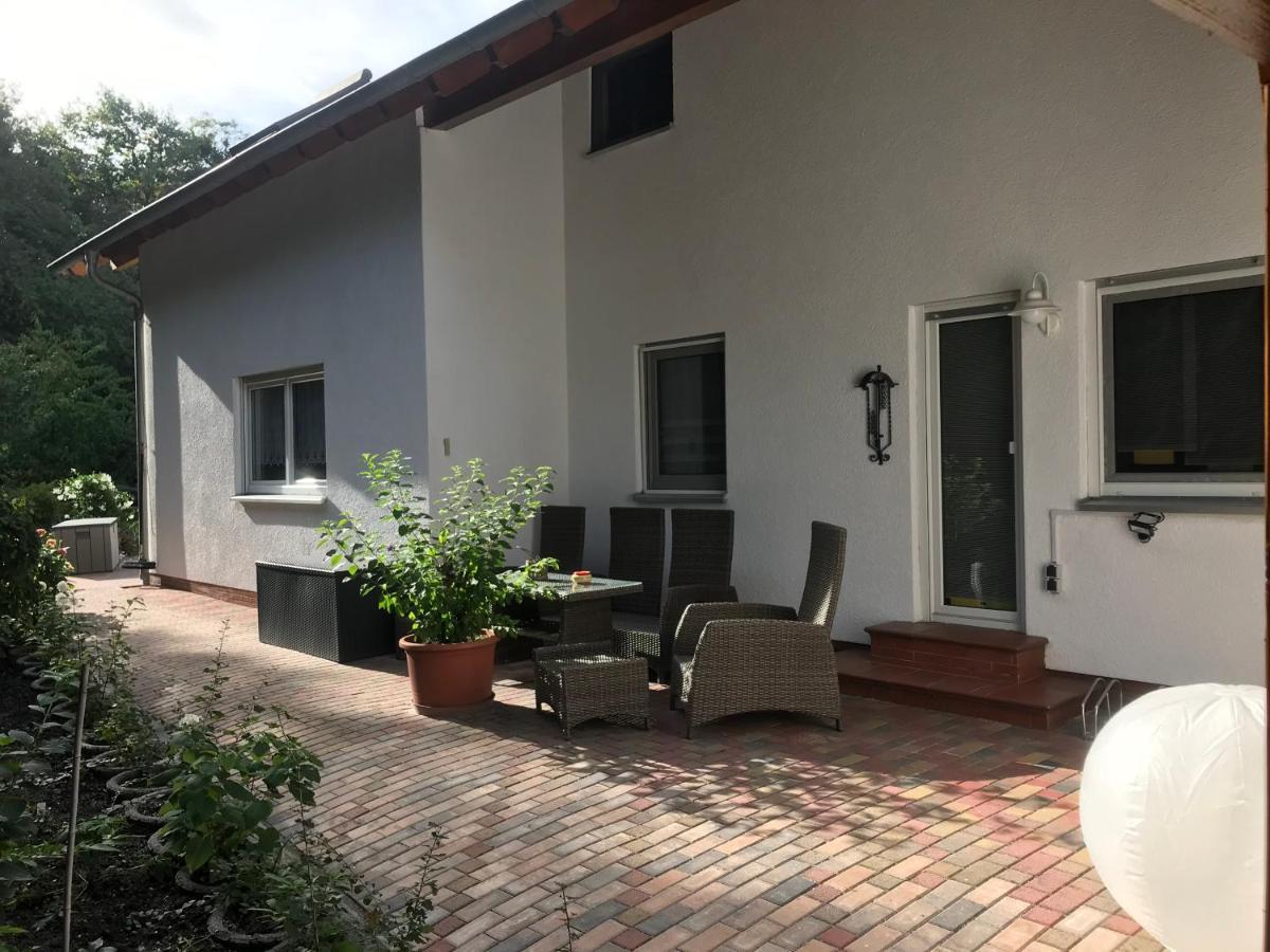 Grosszuegige Ferienwohnung Am Waldesrand Im Seenland Lauta Bagian luar foto